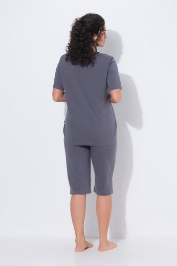 Plus size veliki brojevi Pidžama kratkih rukava i dugih nogavica za punije