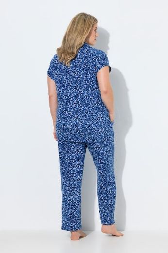 Plus size veliki brojevi Pidžama kratkih rukava i dugih nogavica za punije