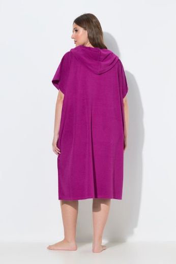 Plus size veliki brojevi Pončo kratkih rukava s kapuljačom za punije