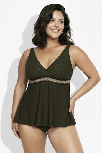 Plus size veliki brojevi Kupaći kostim haljina za punije