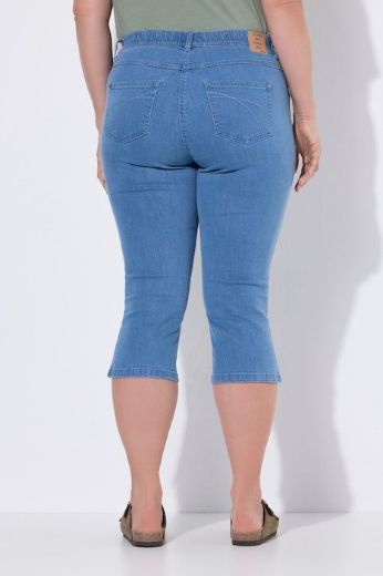 Plus size veliki brojevi Hlače traper pamučne za punije