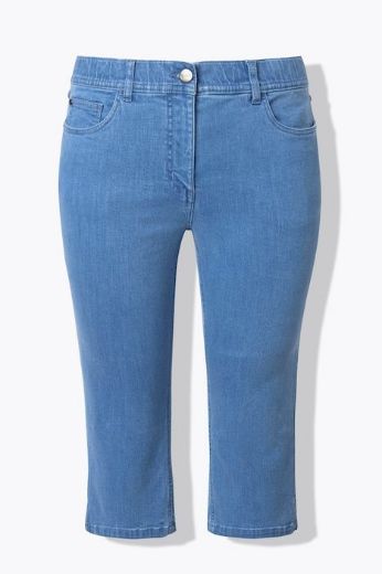 Plus size veliki brojevi Hlače traper pamučne za punije