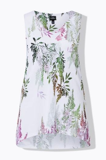 Plus size veliki brojevi Majica bez rukava A kroja za punije