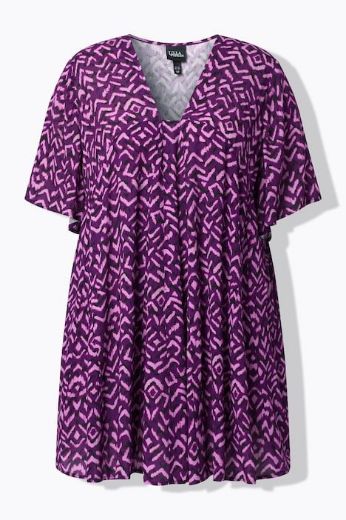 Plus size veliki brojevi Bluza kratkih rukava A kroja za punije