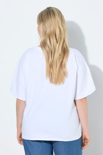 Plus size veliki brojevi Majica kratkih rukava šireg kroja za punije