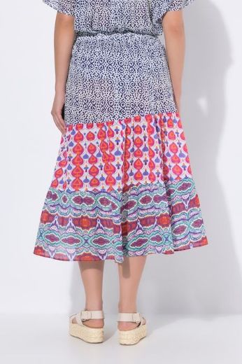 Plus size veliki brojevi Suknja maxi elastčnog struka za punije