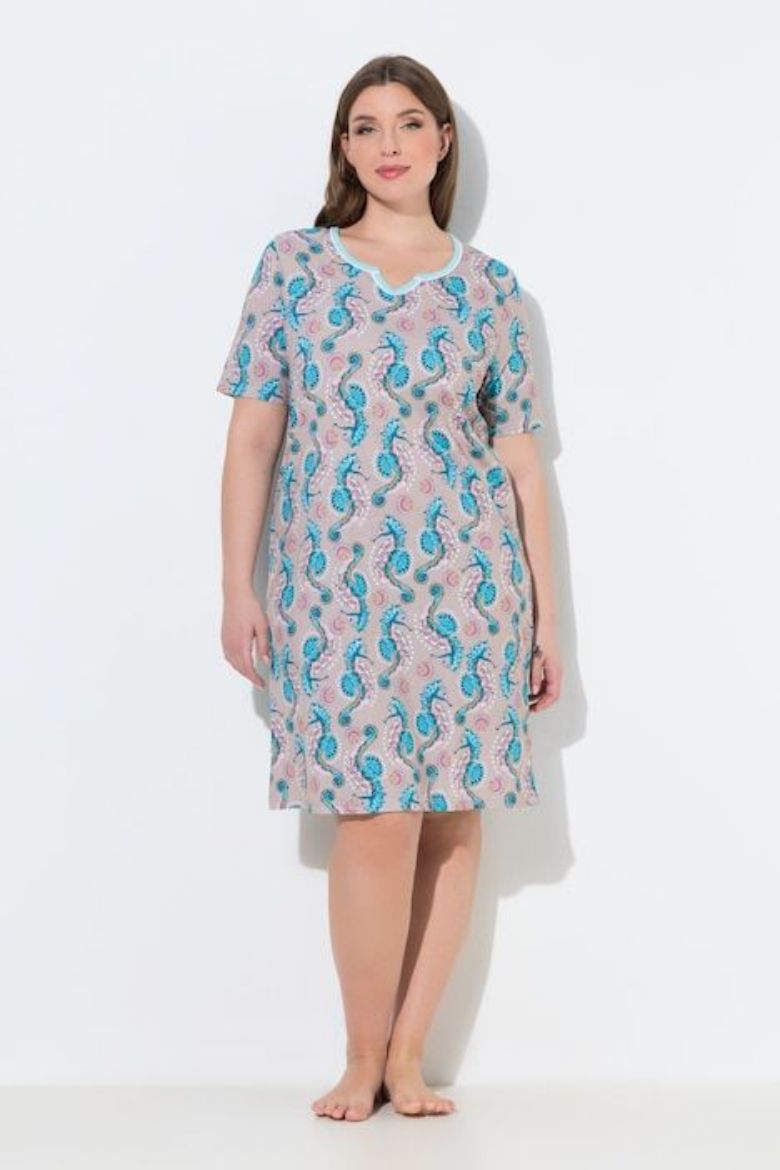 Plus size veliki brojevi Spavaćica kratkih rukava 2 u paketu za punije