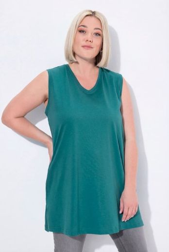 Plus size veliki brojevi Majica V izrez Basic top za punije
