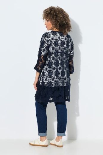 Plus size veliki brojevi Kardigan 3/4 rukava  V ovratnika za punije