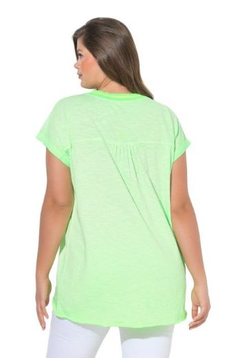 Plus size veliki brojevi Majica kratkih rukava V ovratnika za punije