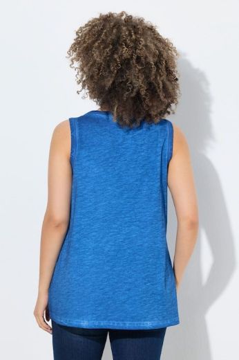 Plus size veliki brojevi Majica bez rukava A kroja za punije