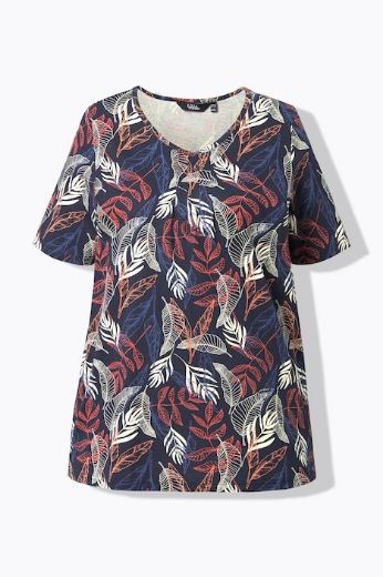 Plus size veliki brojevi Majica kratkih rukava A kroja za punije