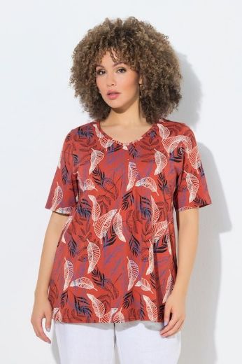 Plus size veliki brojevi Majica kratkih rukava A kroja za punije