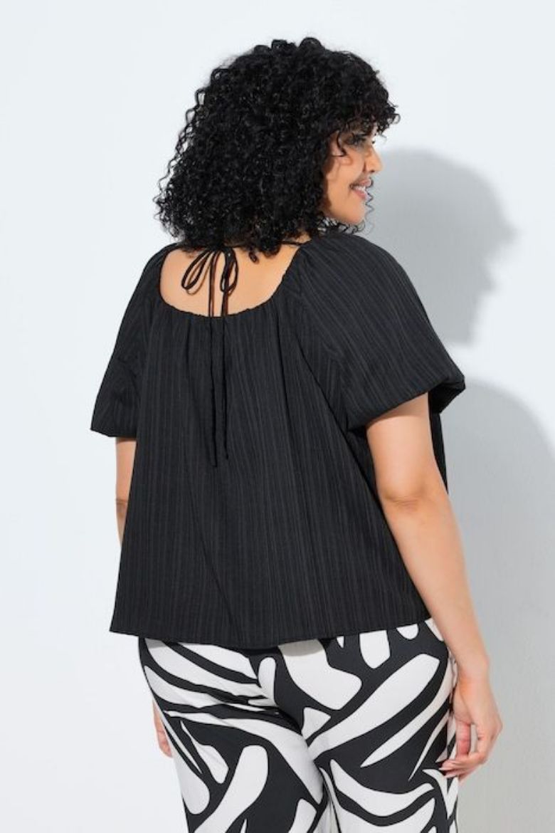 Plus size veliki brojevi Majica kratkih rukava šireg kroja za punije