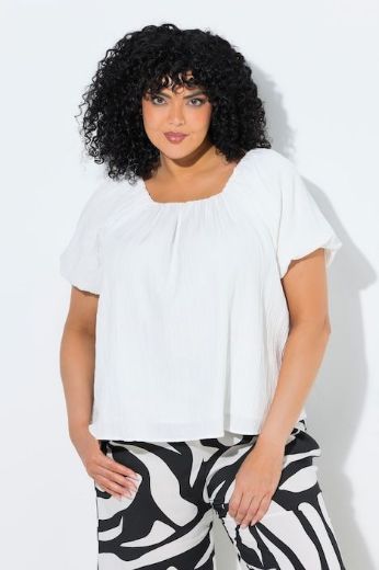 Plus size veliki brojevi Majica kratkih rukava šireg kroja za punije