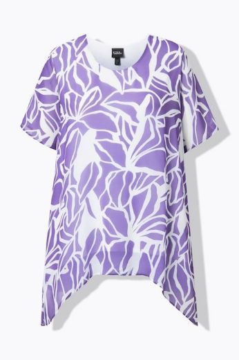 Plus size veliki brojevi Majica kratkih rukava okruglog izreza za punije