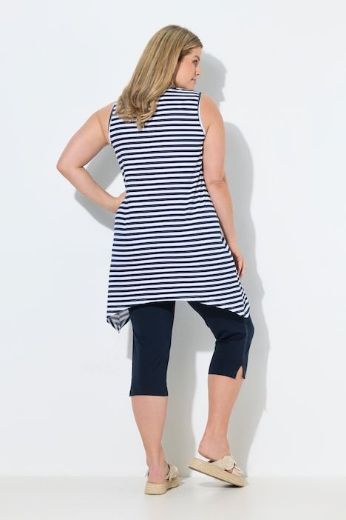 Plus size veliki brojevi Majica bez rukava dužeg kroja za punije