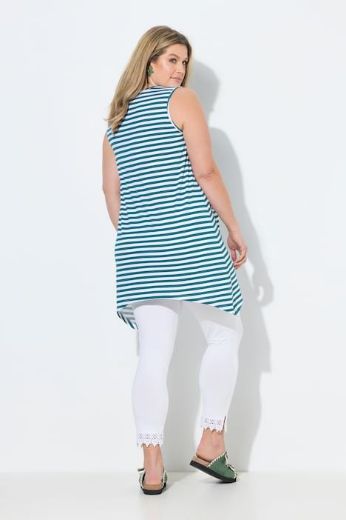 Plus size veliki brojevi Majica bez rukava dužeg kroja za punije