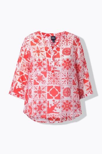 Plus size veliki brojevi Tunika 3/4 rukava za punije