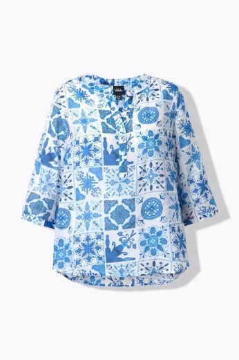 Plus size veliki brojevi Tunika 3/4 rukava za punije