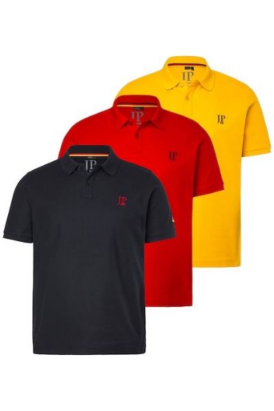 Veliki brojevi Majica polo kratkih rukava 3 u paketu moda za punije