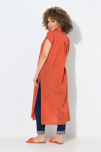 Plus size veliki brojevi Bluza kratkih rukava dužeg A kroja za punije