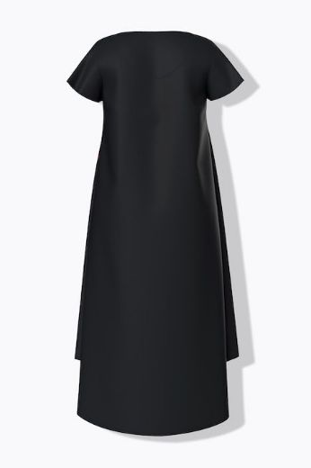 Plus size veliki brojevi Haljina midi A kroja cvjetnog printa za punije
