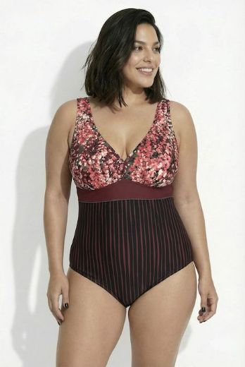 Plus size veliki brojevi Kupaći kostim jednodijelni mekanih košarica za punije