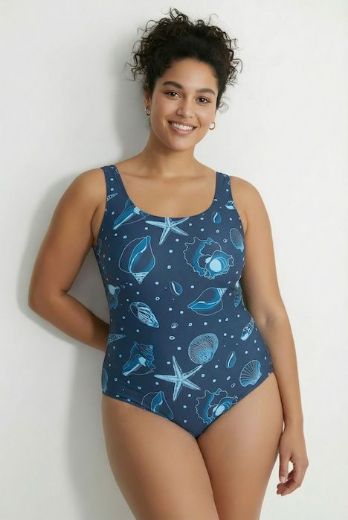 Plus size veliki brojevi Kupaći kostim jednodijelni mekanih košarica za punije