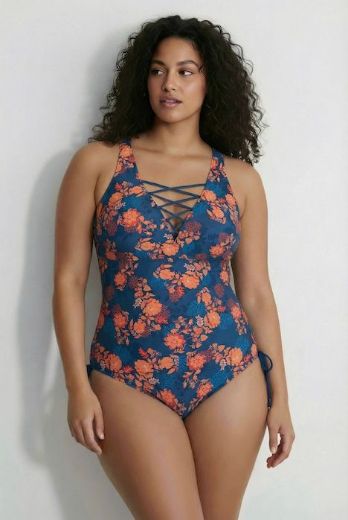 Plus size veliki brojevi Kupaći kostim jednodijelni mekanih košarica za punije