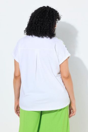 Plus size veliki brojevi Majica kratkih rukava šireg kroja za punije