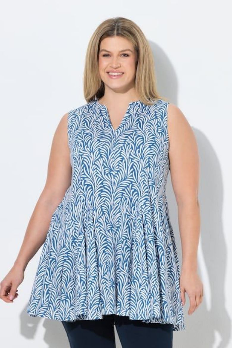 Plus size veliki brojevi Majica bez rukava pamučna za punije