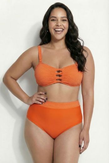 Plus size veliki brojevi Kupaći kostim bikini mekanih košarica i podesivih naramenica za punije