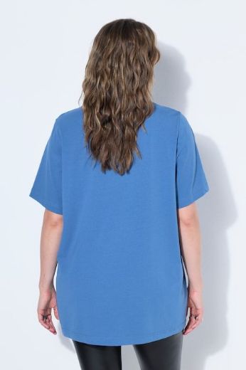 Plus size veliki brojevi Majica dugi model kratkih rukava za punije