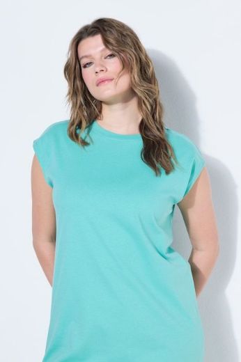 Plus size veliki brojevi Haljina s prorezima spuštenih rukava za punije