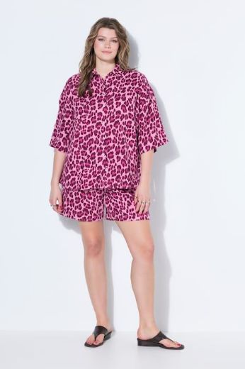 Plus size veliki brojevi Bluza od muslina šireg kroja za punije