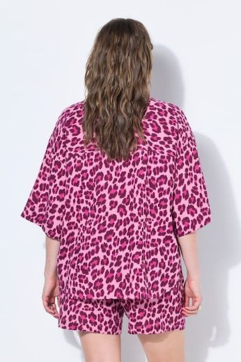 Plus size veliki brojevi Bluza od muslina šireg kroja za punije