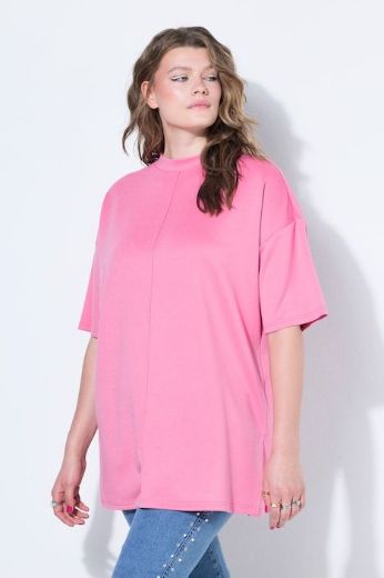 Plus size veliki brojevi Bluza kratkih rukava šireg kroja za punije