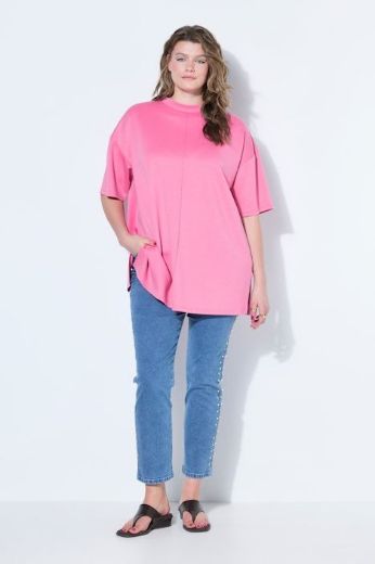 Plus size veliki brojevi Bluza kratkih rukava šireg kroja za punije