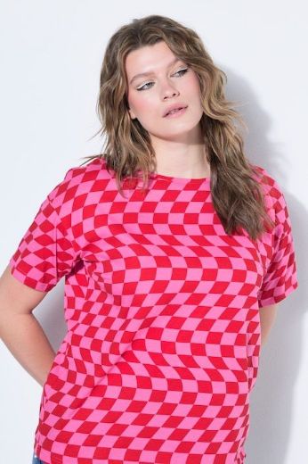 Plus size veliki brojevi Majica kratkih rukava šireg kroja za punije