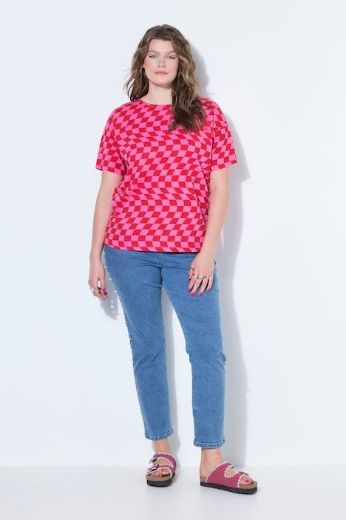 Plus size veliki brojevi Majica kratkih rukava šireg kroja za punije