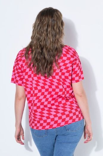 Plus size veliki brojevi Majica kratkih rukava šireg kroja za punije