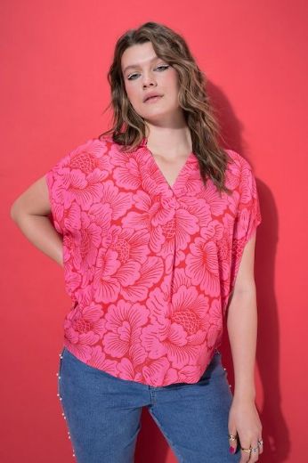 Plus size veliki brojevi Hlače trape povišenog struka za punije