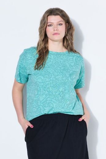 Plus size veliki brojevi Majica kratkih rukava šireg kroja za punije