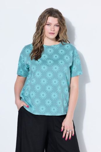 Plus size veliki brojevi Majica kratkih rukava šireg kroja za punije