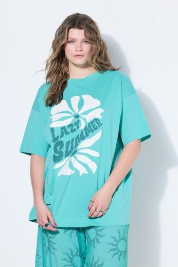 Plus size veliki brojevi Majica kratkih rukava šireg kroja za punije
