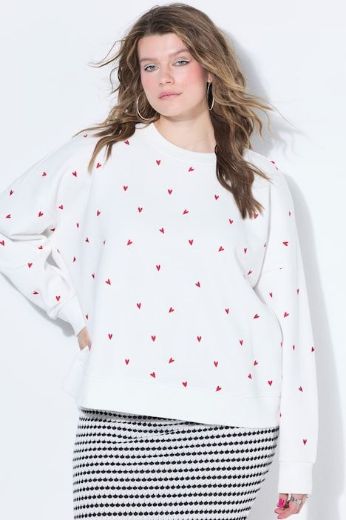Plus size veliki brojevi Majica dugih rukava šireg kroja za punije