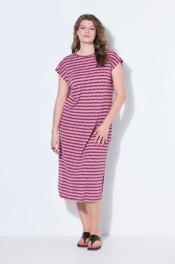 Plus size veliki brojevi Haljina midi bez rukava za punije