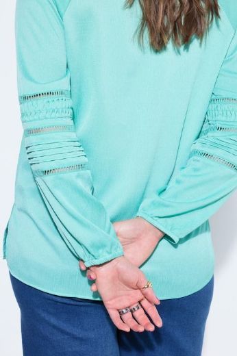 Plus size veliki brojevi Majica dugih rukava A kroja za punije