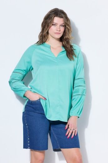 Plus size veliki brojevi Majica dugih rukava A kroja za punije